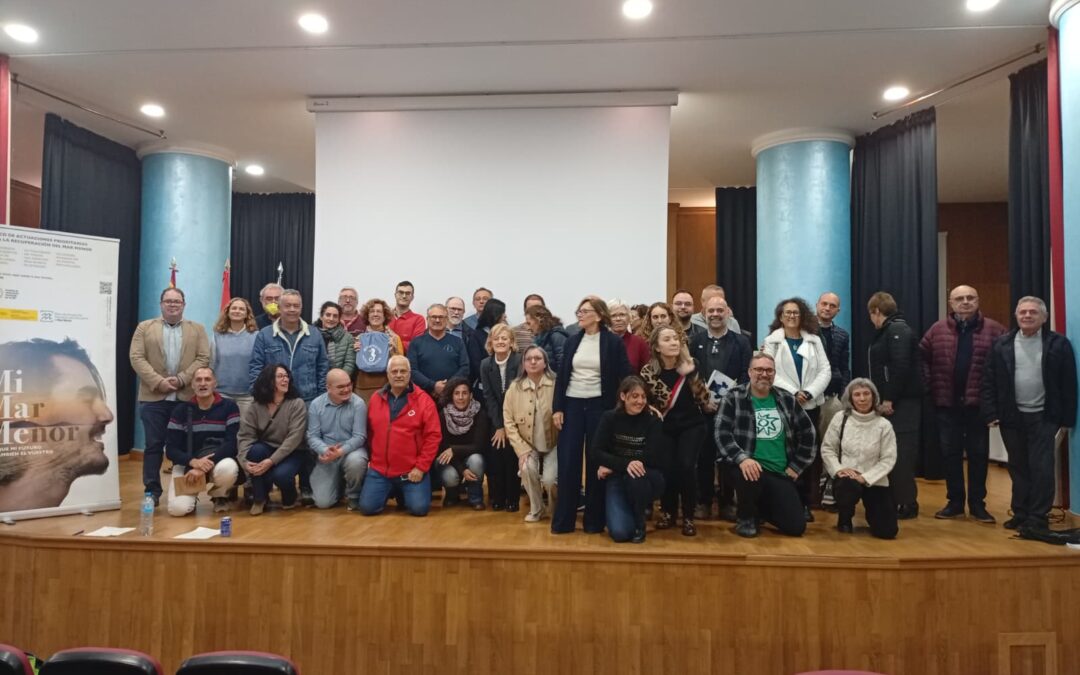 GALPEMUR participa en la sesión final del proceso participativo “Encuentros por el Mar Menor” en Los Alcázares